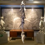 Orpheus Gathered, Now & Then, Harris Lindsay, London, sculpture installation using elk bones and sound file, 2012